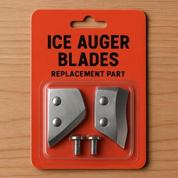 Запасные ножи для ледобура в небольшом чехле