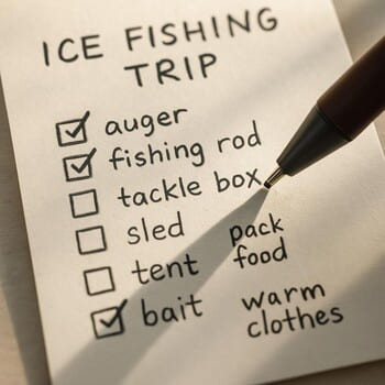 Заметки о прошлых выездах рядом с чек-листом